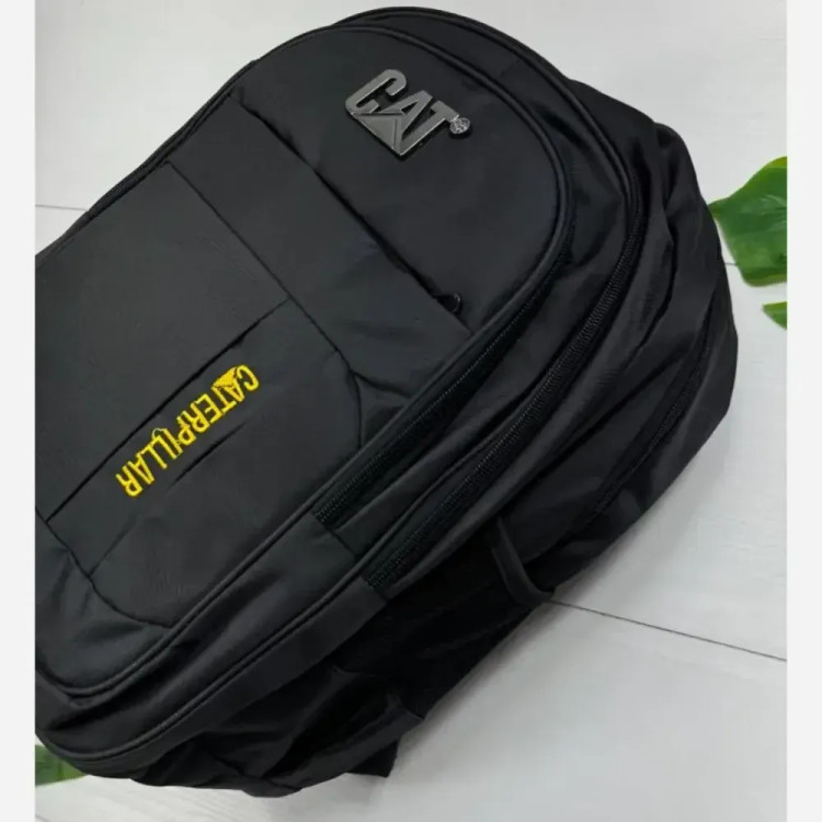 کوله پشتی دبیرستانی برزنتی درجه یک با جای لپ تاپ و دو جیب قمقمه در دو رنگ FILA و CAT