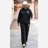 هودی و شلوار اریک پنبه گلکسی فری سایز رنگبندی متنوع