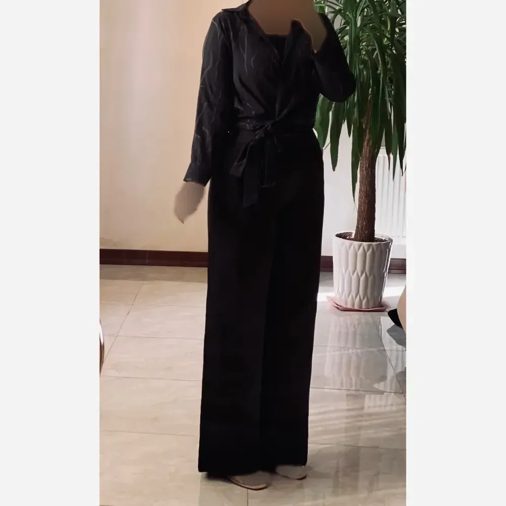 شلوار بگ مازراتی زنانه مشکی سایز بزرگ