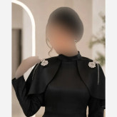 مانتو مجلسی مشکی مدل فرشته جنس مازاراتی اعلا خرجکار سنگی سایز بزرگ
