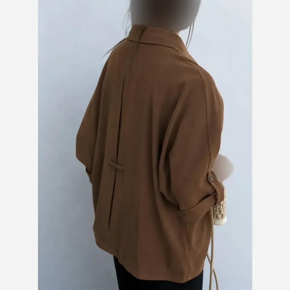 شومیز باکسی لینن درجه یک زنانه رنگ مشکی و سبز پسته ای فری سایز