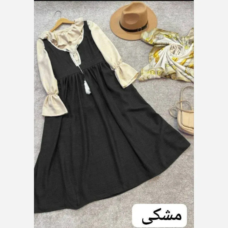 شومیز سارافون پانیذ جنس شانتون فری سایز تا 46