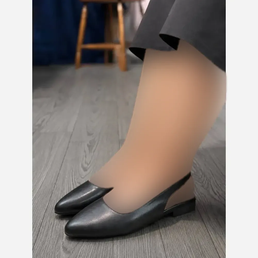 بابت پشت باز راحیل چرم صنعتی خارجی رنگ مشکی