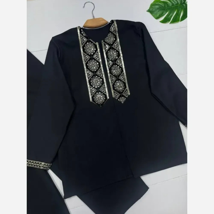 کت و شلوار زنانه پرشین مکانیک مشکی فری سایز 38 تا 46