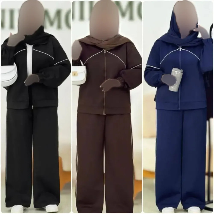 ست سویشرت و شلوار زنانه مازراتی نانسی سایز فری 38 تا 46