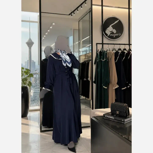 تونیک طرح نگار کرپ الیزه فری سایز 38 تا 50