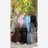 پیراهن دخترانه شاپرک نوجوان جنس الیزه فری سایز 8 تا 13 سال 7 رنگ جذاب