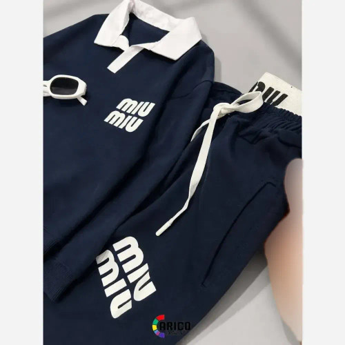 بلوز و شلوار دورس دو نخ پنبه لاکرادار آویسا سایز 50 تا 65