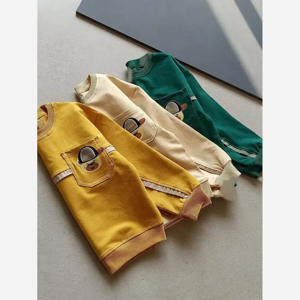 بلوز و شلوار بچگانه بلوز پنبه دورس لاکرا و شلوار کتان درجه یک رنگ بندی متنوع سایز 35 تا 45