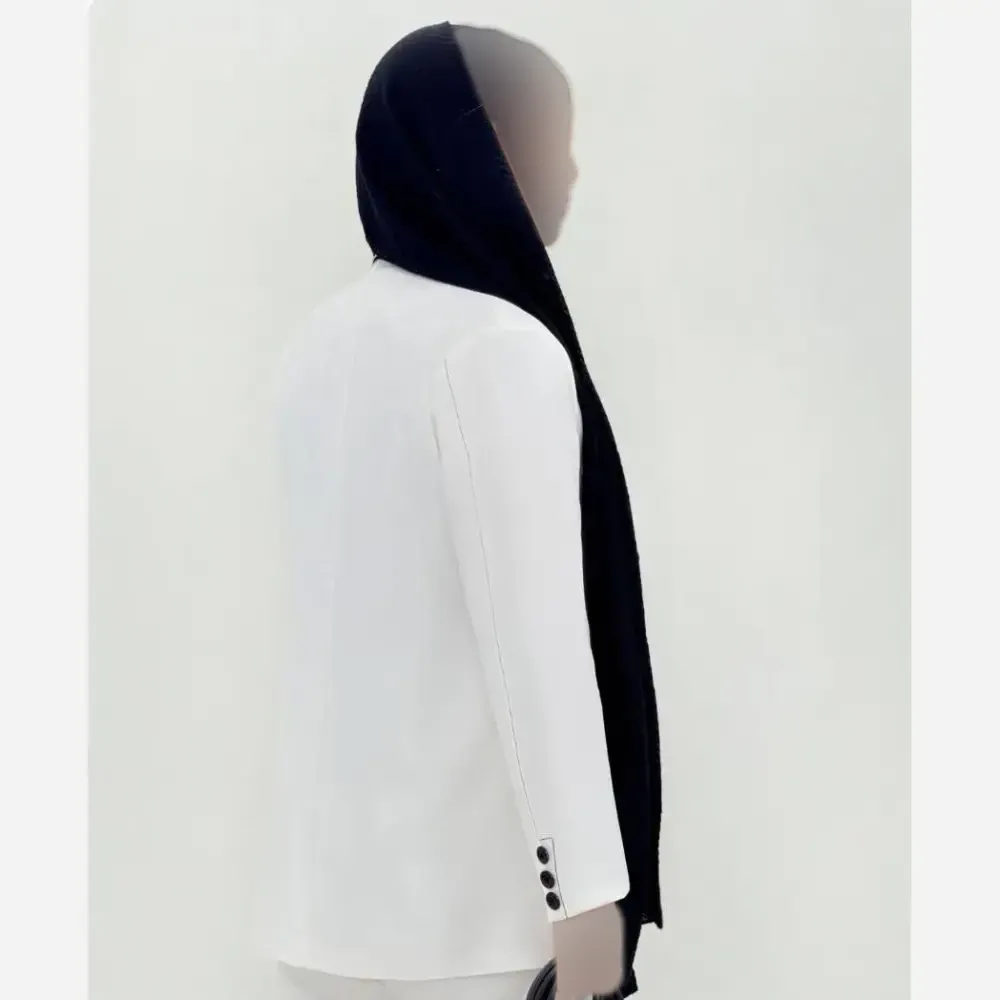 کت تک رویال جنس مازراتی درجه یک رنگ سفید
