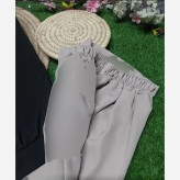 ست مانتو و شلوار سوپرمازراتی دوخت مزونی فری سایز