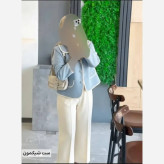 ست کت و شلوار زنانه مدل ادایی پاپیون جنس سوپرمازراتی رنگ بندی متنوع سایز 38 تا 46