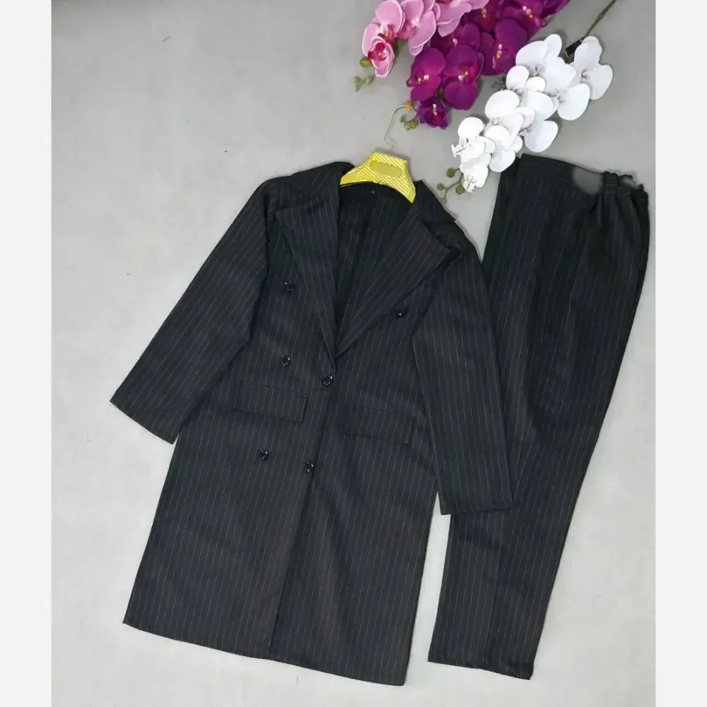 ست مانتو و شلوار اداری مازراتی کجراه درجه یک