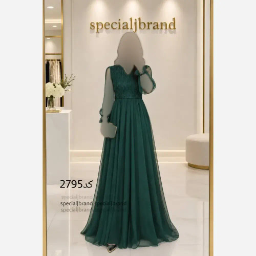پیراهن مجلسی زنانه تانیا لمه بارکدی و تور قد بلند مشکی طوسی سبز صورتی زرشکی سایز 40 تا 50