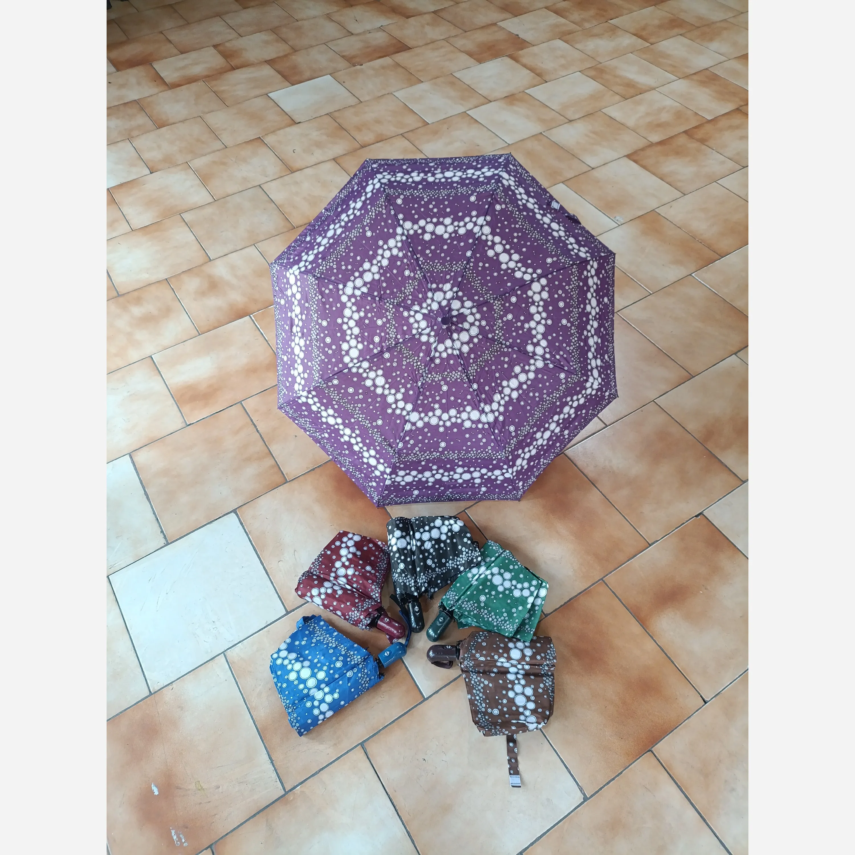 چتر زنانه فول اتوماتیک ضد باد و سبک با کاور