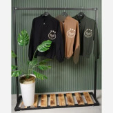 بامبر جکت کتان نخ پاییزه زنانه