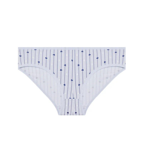 شورت زنانه اسلیپ نخی طرح راه راه و قلب سایز XL ام آر بی MRB