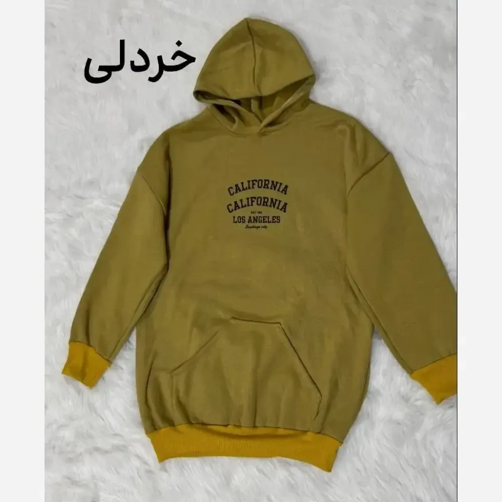 هودی کالیفرنیا دورس تو کرکی فری سایز مناسب خانم و آقا