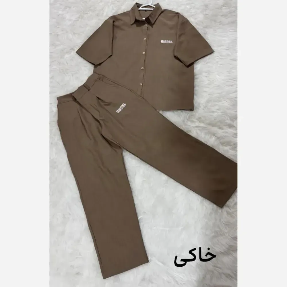 ست ریزشی مردانه جنس بزایاق درجه یک رنگ مشکی سورمه ای موکا خاکی