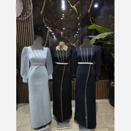 مدل شاپرک جنس پارچه غواصی سایز 36 الی 48 رنگبندی تصویر