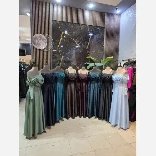 لباس مجلسی دخترانه پرنسا ساتن زارا و دانتل کاپ دار سایز 36 تا 46