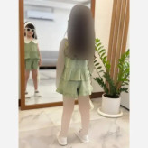 ست بلوز و شورتک اطلس خنک سایز 40 تا 50