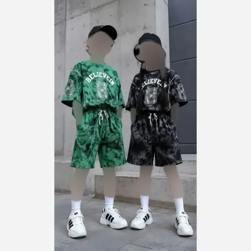 ست ابروبادی لش اسپرت دخترانه و پسرانه سایزبندی 50 تا 65 مناسب 6 تا 13 سال در 6 رنگ پرفروش جنس پنبه یک رو با چاپ زول