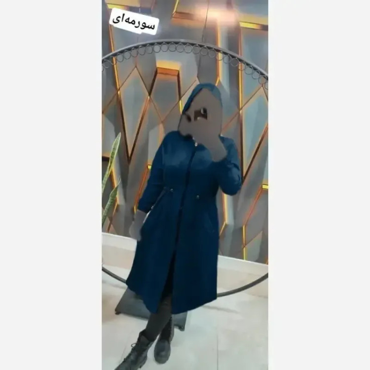 مانتو کلاهدار بلند تمام زیپ جنس میکرو کجراه درجه یک فری سایز