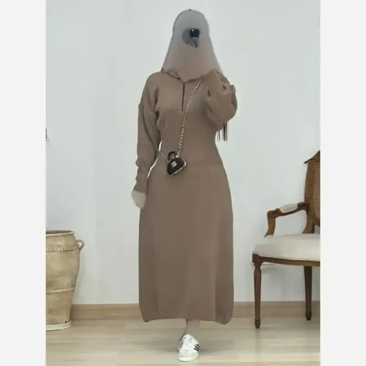 کفتان بافت زنانه مدل ساعت شنی فری سایز رنگ بندی متنوع پاییزه