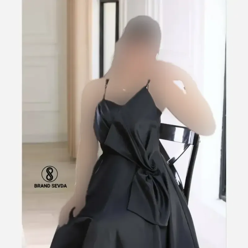 لباس مجلسی زنانه مدل کرشمه پارچه ساتن آمریکایی سایز 38 تا 46