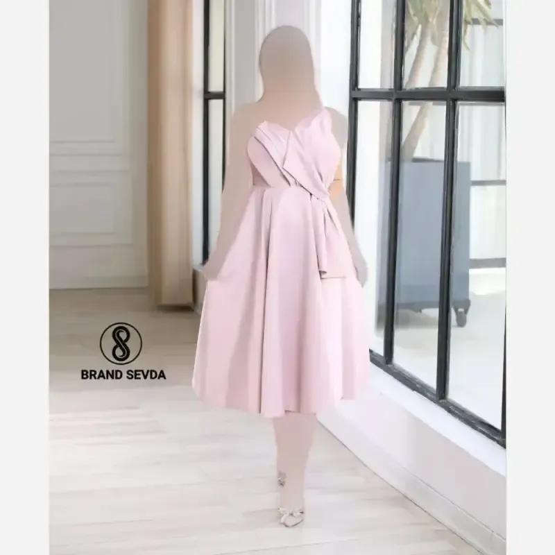 لباس مجلسی زنانه مدل کرشمه پارچه ساتن آمریکایی سایز 38 تا 46