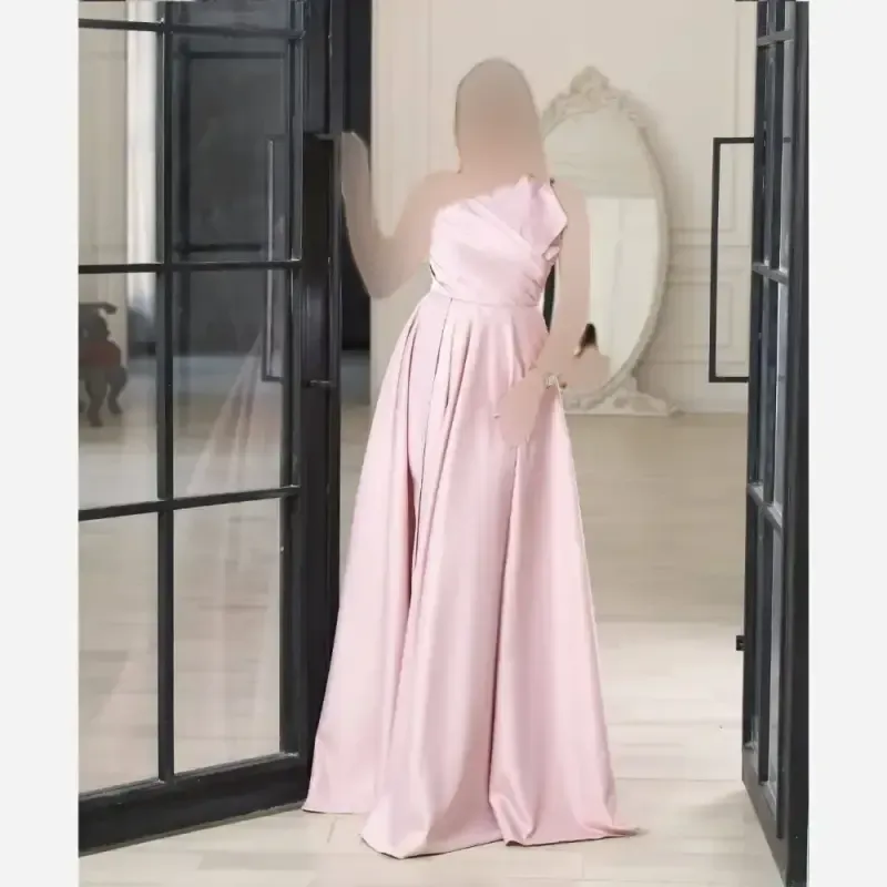 لباس مجلسی مدل فرانک پارچه ساتن آمریکایی سایز 38 تا 48