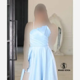 لباس مجلسی مدل فرانک پارچه ساتن آمریکایی سایز 38 تا 48