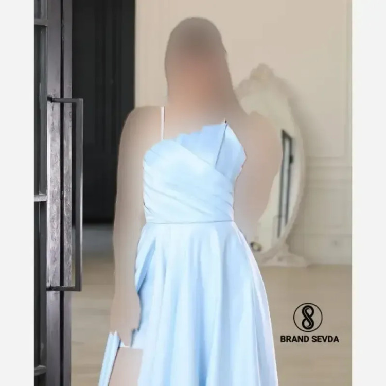 لباس مجلسی مدل فرانک پارچه ساتن آمریکایی سایز 38 تا 48