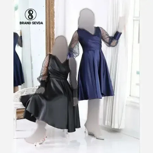 لباس مدل همتا متریال جسیمکو و ساتن سنگ دوزی شده سایز 38 تا 46