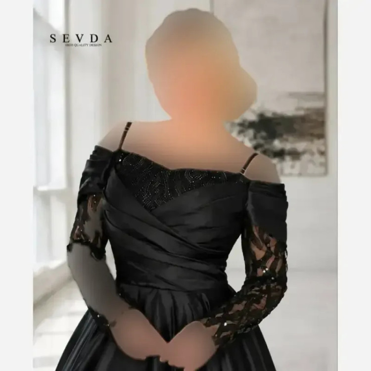 مدل نلی پارچه فلوک با ساتن آمریکایی سایز 38 تا 48