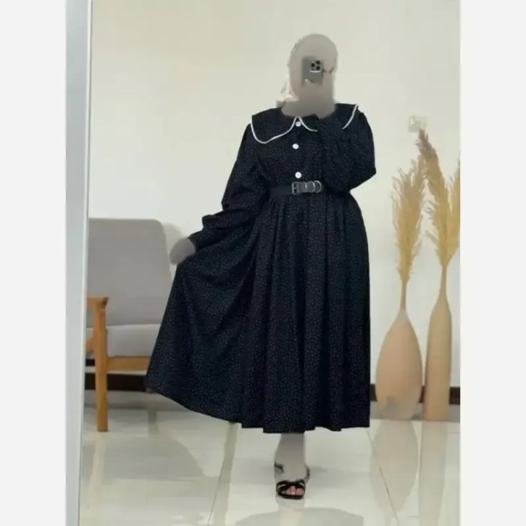 ست کت شلوار زنانه ابریشم قلاب بافی و لینن شانتون سرمه ای فری سایز