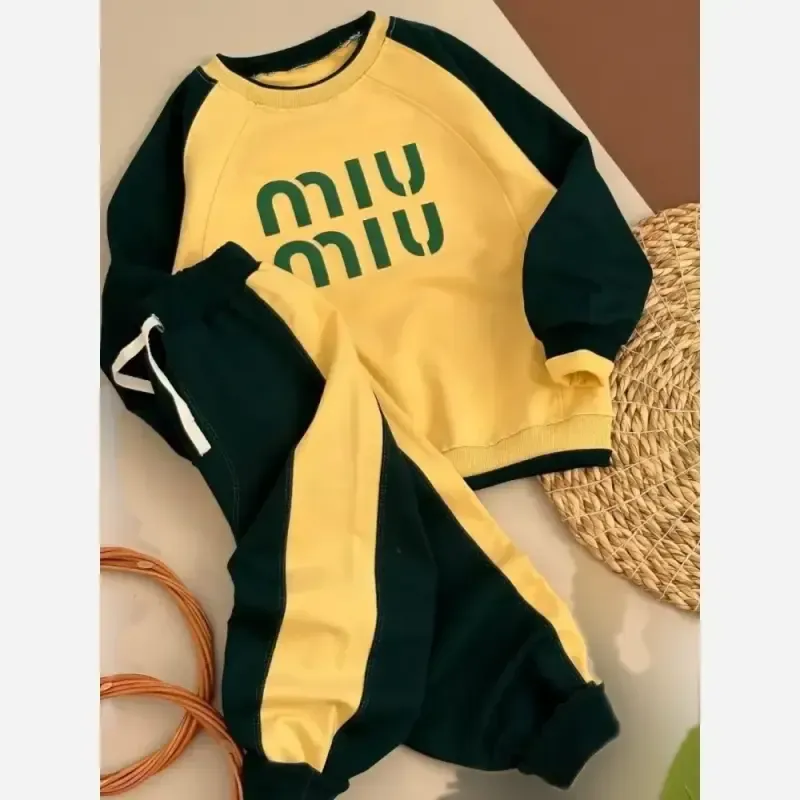 ست اسپرت پنبه دورس دونخ لاکرادار یشمی و مشکی