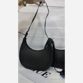 کیف مهرلین چرم مشکی سایز 15 در 20