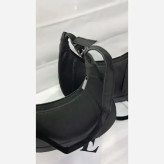 کیف مهرلین چرم مشکی سایز 15 در 20