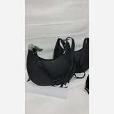 کیف مهرلین چرم مشکی سایز 15 در 20