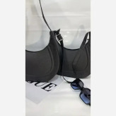 کیف مهرلین چرم مشکی سایز 15 در 20