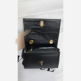 کیف گلسا چرم ورنی بند دوشی سایز 15 در 20