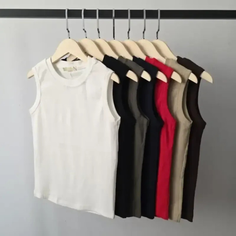 تاپ یقه گرد قواره دار کبریتی فانریپ پنبه فری سایز