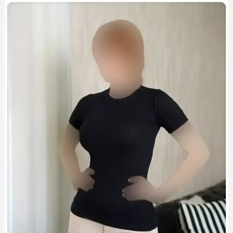 بلوز بیسیک زنانه کبریتی پنبهای فری سایز چهار فصل