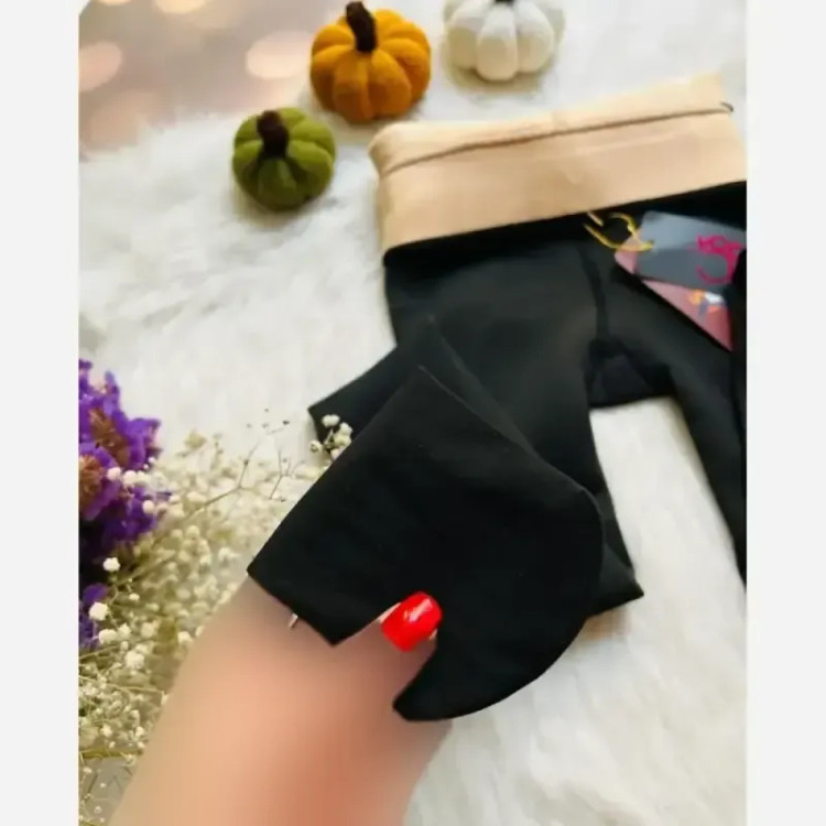 جوراب شلواری داخل کرک وارداتی نخ پنبه فری سایز