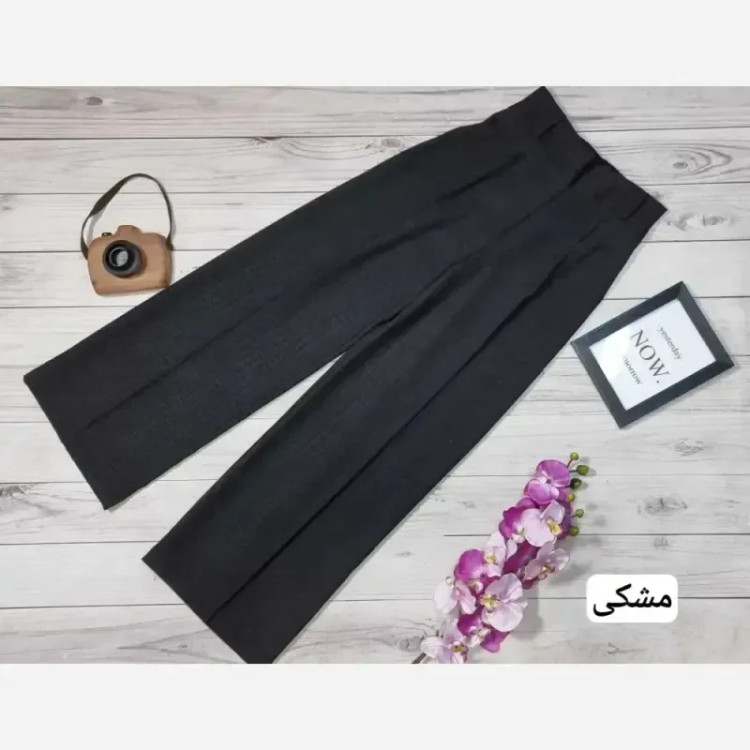 شلوار بگ زنانه صوفیا ژاکارد خنک تابستانی سایز 38 تا 46