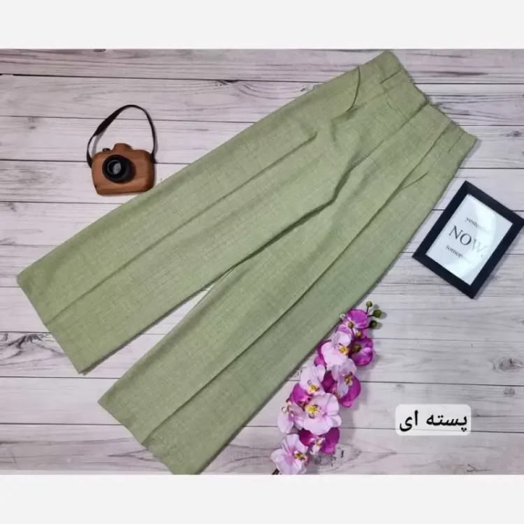 شلوار بگ زنانه صوفیا ژاکارد خنک تابستانی سایز 38 تا 46