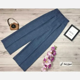 شلوار بگ زنانه صوفیا ژاکارد خنک تابستانی سایز 38 تا 46
