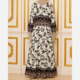 پیراهن زنانه شیردهی نخی خنک فری سایز مدل شیوان